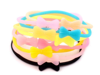 Svítící silikonové gumičky 1ks