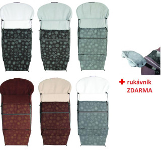 Fusak Combi vločka zimní Emitex + RUKÁVNÍK ZDARMA