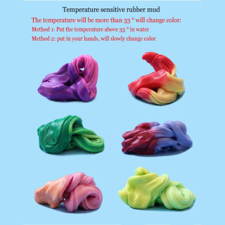 Inteligentní plastelína měnící barvu 78g