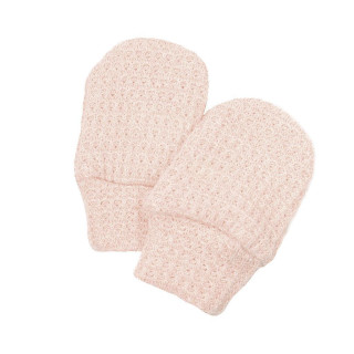 Kojenecké rukavice svetrové Powder pink Esito