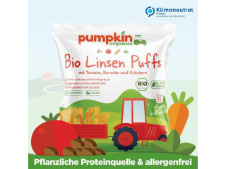 BIO Čočkové křupky s rajčaty, mrkví a bylinkami 20 g 12 m+