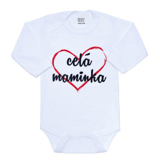 Body s potiskem New Baby celá maminka