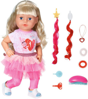 Starší sestřička BABY born Play & Style Blondýnka 43 cm