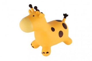 Hopsadlo žirafa skákací gumová 55x40 cm