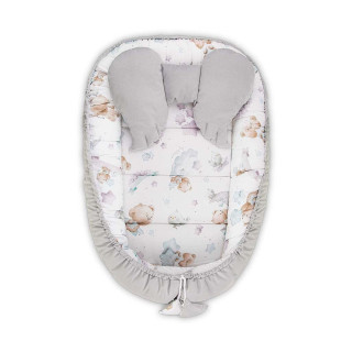 Hnízdečko pro miminko Velvet Belisima Teddy on the moon