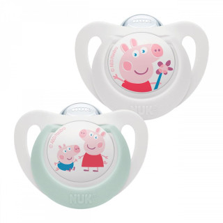 Dudlík Star Peppa Pig (0-6 m.) 2 ks Nuk