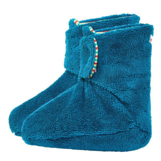 Bačkorky MAZLÍK BAMBUS Outlast® Tm. tyrkys