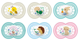 Šidítko Organic garden silikon 6m+ MAM