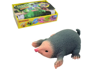 Zvířátko krtek natahovací antistresové 10 cm