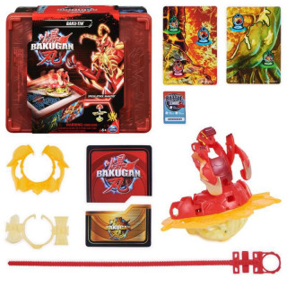 Bakugan sběratelská plechová kravice S6