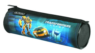 Pouzdro kulaté Transformers žlutý + auto NEZOBRA