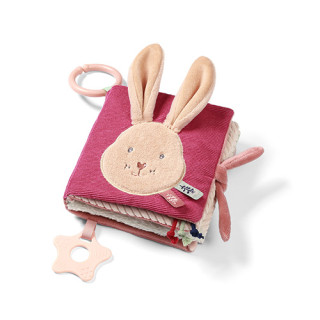 Senzorická látková knížka Rabbit Karo pro miminka BabyOno