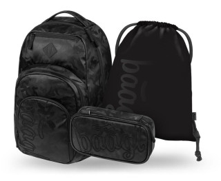Set 3 Coolmate Onyx: batoh, penál, sáček Baagl