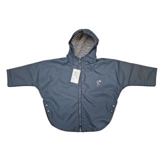 Podzimní bunda do deště námořnická modrá Česká výroba Babyservice