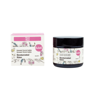 Tělový šlehaný krém Bezstarostné ráno 60 ml Kvitok