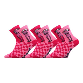 Ponožky dětské Lichožrouti s obrázkem Žiletky 3 páry