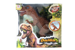 Dinosaurus T-Rex chodící se zvuky