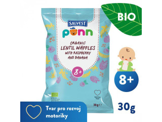 Salvest Ponn BIO Čočkové koláčky s malinami (30 g)