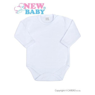 Kojenecké body celorozepínací New Baby Classic Bílé