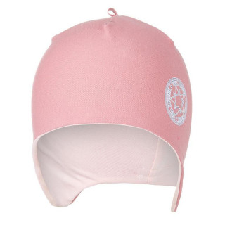 Čepice laponka podšitá JEANS Outlast ® - starorůžová/sv.pudrová