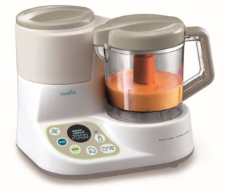 NUVITA MINI ROBOT + parní trouba + ohřívač lahví