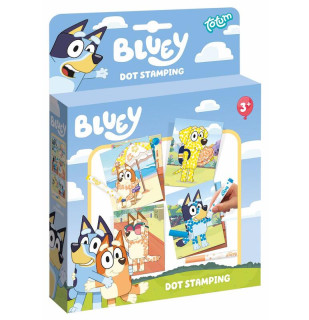 Bluey razítkování puntíky Tatum