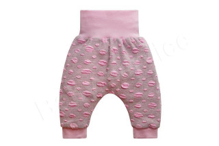 Kalhoty buggy Bubliny RŮŽOVÉ Baby Service Vel. 62 2. JAKOST