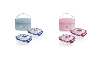 Termoizolační pouzdro + 2 hermetické misky na jídlo