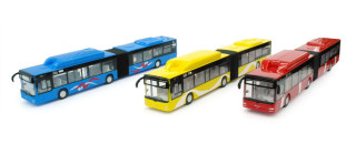 Autobus kloubový - model 1:43 na setrvačník