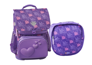 Lego Friends Hearts Optimo - školní aktovka, 2 dílný set