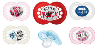 Šidítko Rock'n Roll silikon 6m+ MAM