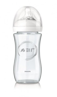 Kojenecká skleněná láhev Avent Natural 240 ml