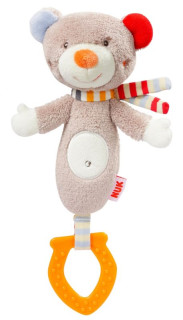 Pískátko do ruky Méďa NUK FOREST FUN 