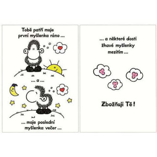 Blahopřání Sheepworld - Z lásky 22 - ZBOŽŇUJI TĚ!