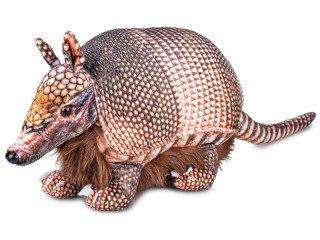 Pásovec devítipásý plyšový 54 cm stojící 0 m+