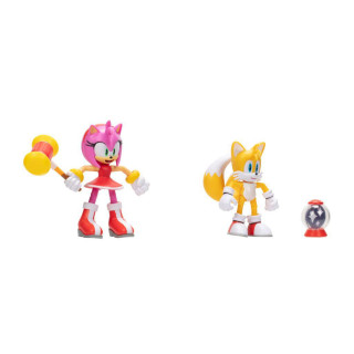 Figurky Sonic 2 ks Amy + Tails 10 cm