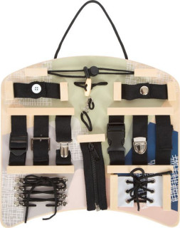 Motorická deska se spojovacími a vázacími prvky small foot 