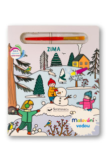 Malování vodou - Zima