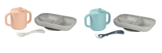 Jídelní sada silikonová 3-dílná
