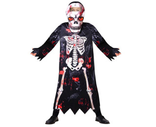 Kostým Kostlivec s maskou klučičí 