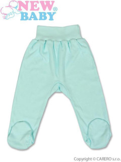 Kojenecké polodupačky New Baby tyrkysové