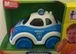 Autíčko policie se zvukem