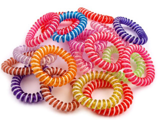 Gumička do vlasů pružinka 1 ks větší