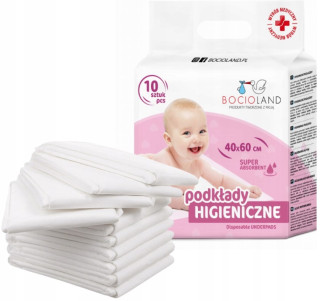 Absorpční hygienické podložky 40x60 cm 10 ks