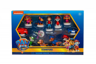 Paw Patrol/Tlapková patrola The Movie: 12 figurek s razítkem - Deluxe Box