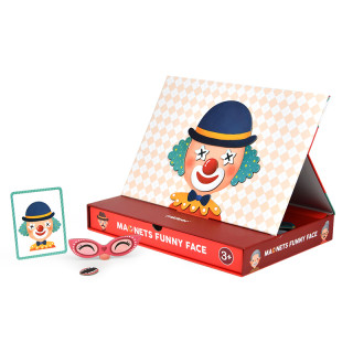 Zábavná magnetická hra Mideer - Obličeje