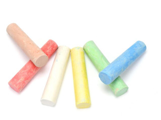 Křídy barevné velké 6ks v krabičce