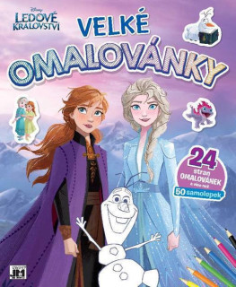 Velké omalovánky Ledové království