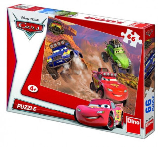 Puzzle Cars 32,3x22cm 66 dílků v krabici 33