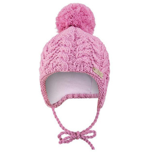 Čepice pletená zavazovací copánky Outlast ® - levandulová